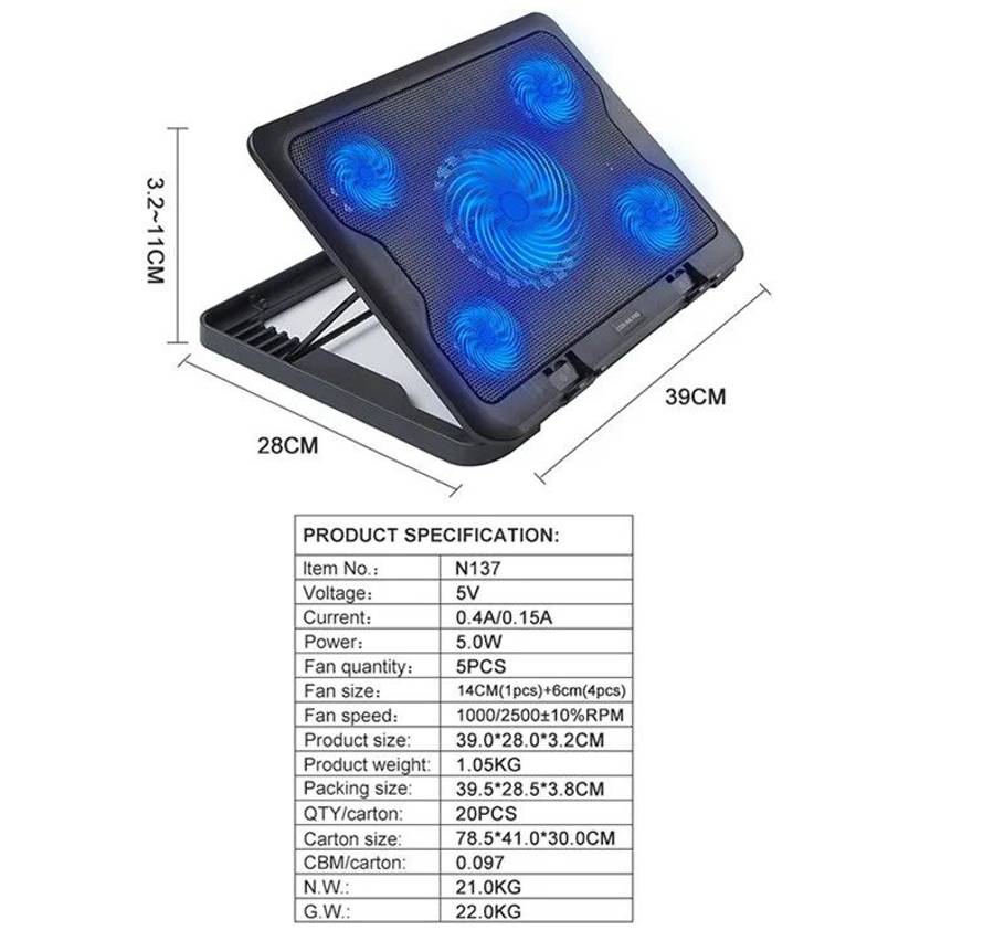 Notebook Cooling Pad