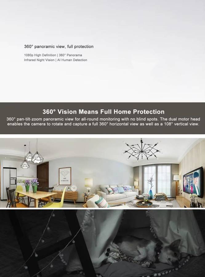 Wireless Wi-Fi Home Security & Monitor Ai Camera & CareCam Pro App