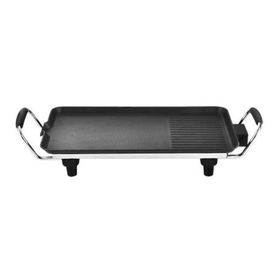 MDMV Electric Grill 1500W Non-Stick Griddle with Adjustable Temperature