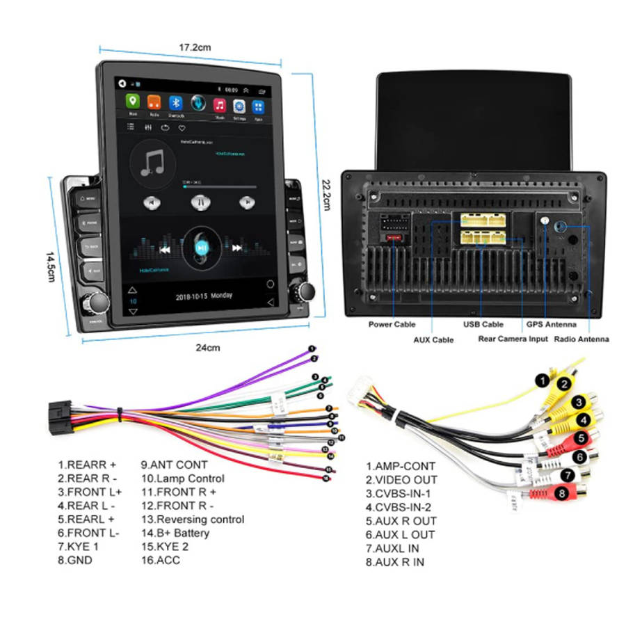 10 Inch Touch Screen Car Radio Mp5 Player