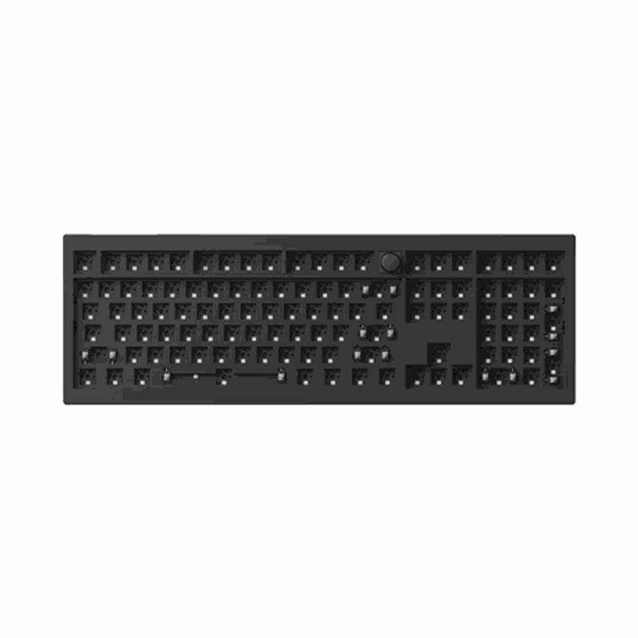 Keychron - V6 Max Qmk/Via Red Wireless Custom Mechanical Keyboard | Red Switch - Black - Keychron...