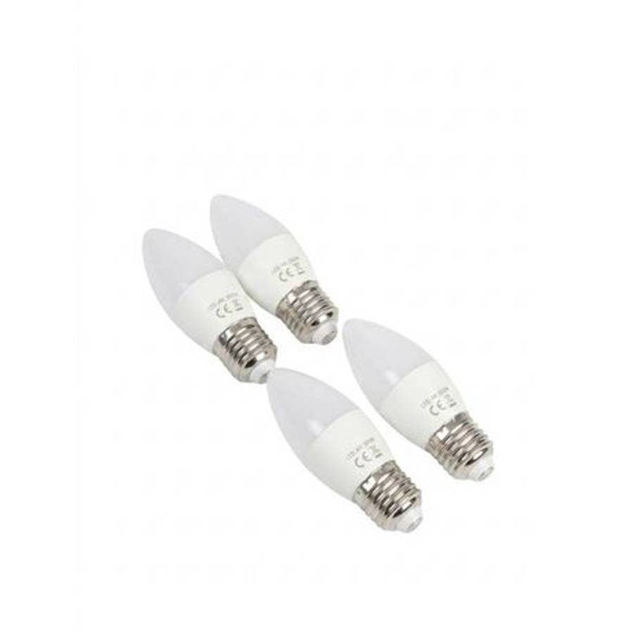 Eurolux - 5W Candle E27 LED - 4 pack - Eurolux - 5W Candle E27 LED - 4 pack