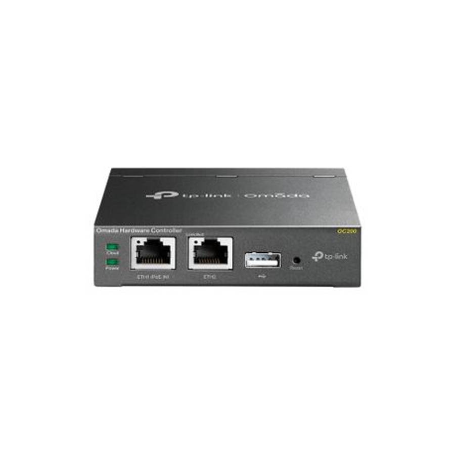 Tp-Link - OC200 Omada Cloud Controller with PoE, Wi-Fi & Secure Guest Network - Tp-Link - OC200 O...