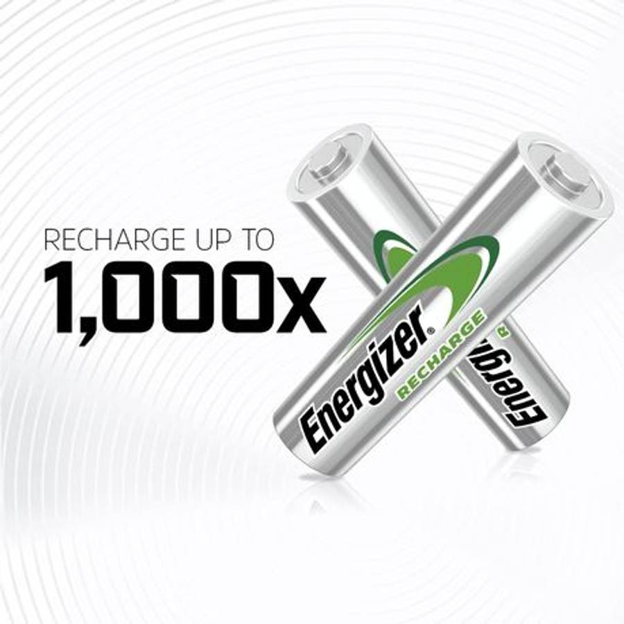 Energizer - Recharge Power Plus NiMH AAA 700mAh Battery Card 4 - Energizer - Recharge Power Plus ...