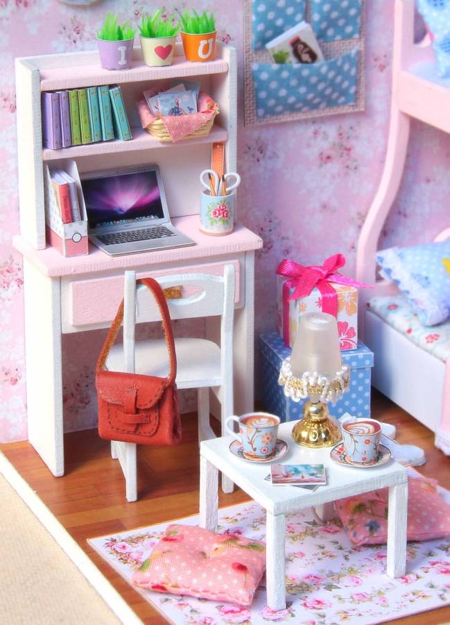 CUTEROOM DIY Miniature House - Pink Blossom Age