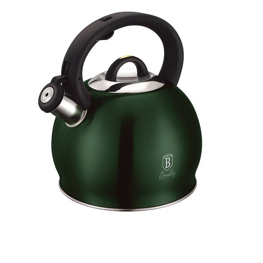 BERLINGER HAUS 3L STAINLESS STEEL WHISTLING KETTLE - EMERALD(REFURBISHED)