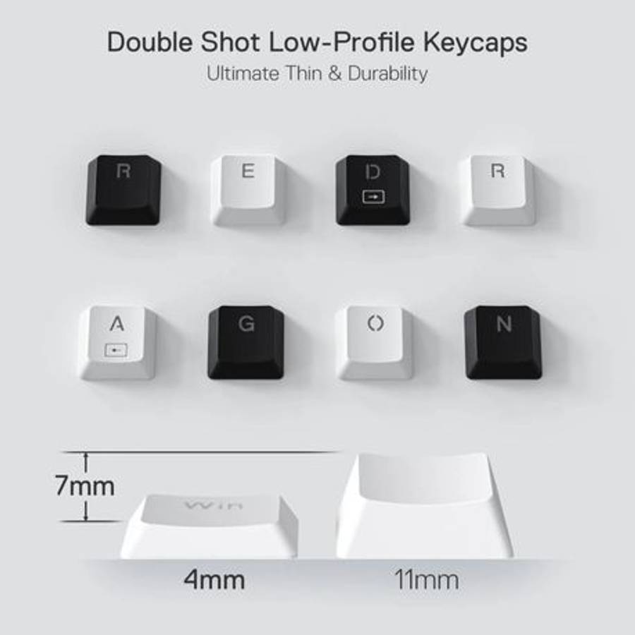 Redragon - K632 Horus Mini 60% RGB Wired Gaming Keyboard  White - Redragon - K632 Horus Mini 6...
