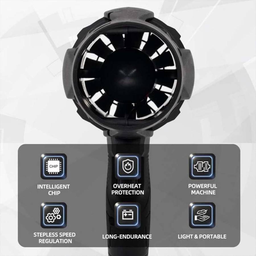 48V High Power Handheld Cordless Air Gun Blow Dryer