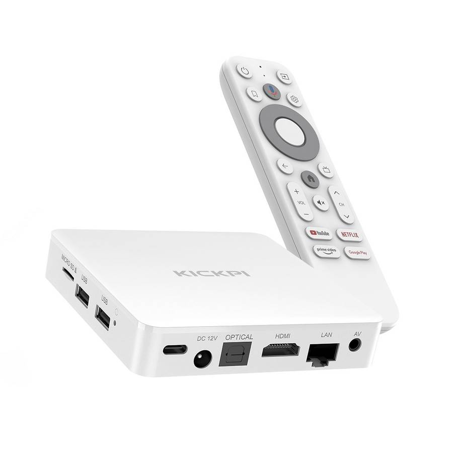 KICKPI Android TV Box 4K Google certified TV Box