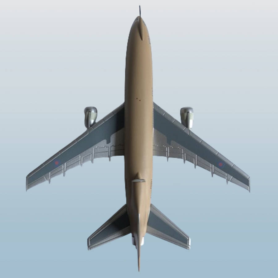 1:400 Scale, Royal Air Force, Lockheed L-1011, Diecast Alloy Display Model
