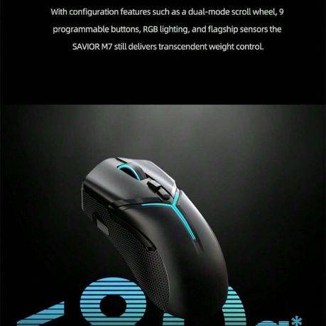 Lenovo Legion - M7 - 26000DPI RGB Lighting Gaming Wireless Mouse