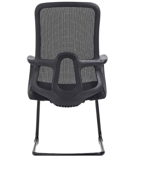 Visitor Office Chair - Breathable Mesh backrest-Black Colour