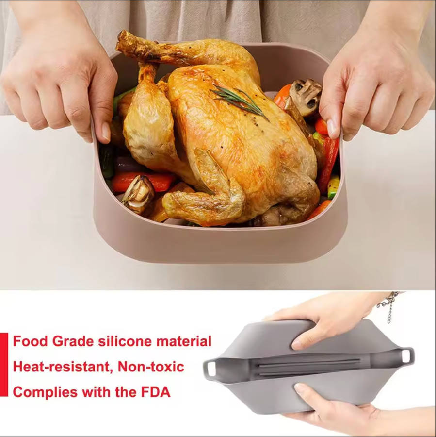 8 L Air Fryer With silicone liner