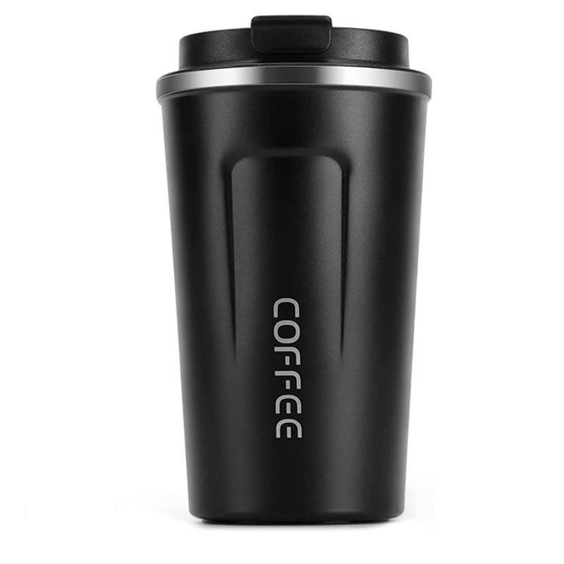 Stainless steel vacuum travel coffee mug - 510ml