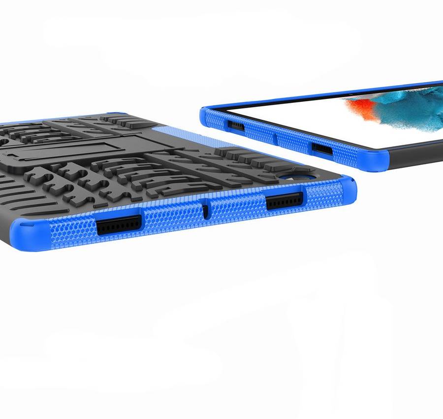 Rugged Hard Cover Stand for Samsung Tab A8 10.5 (2021) - Blue