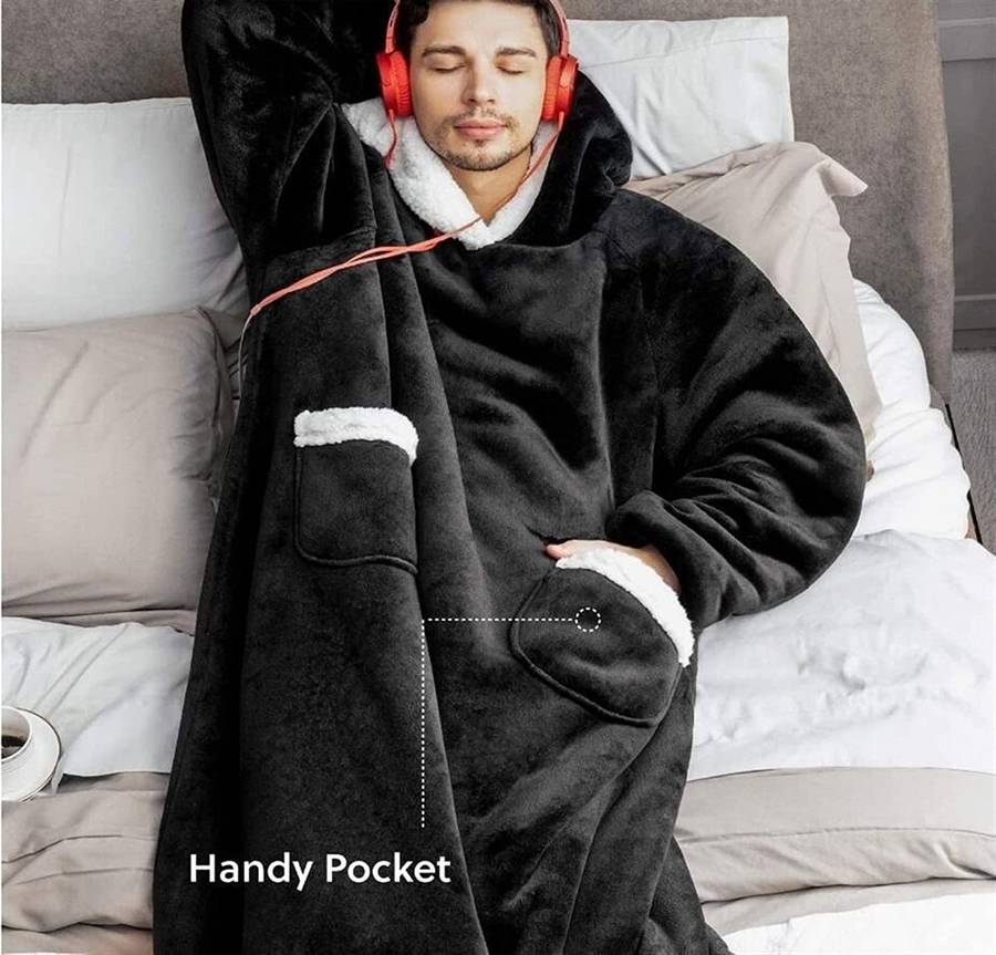 Oversize Snoodie-Blanket Hoodie