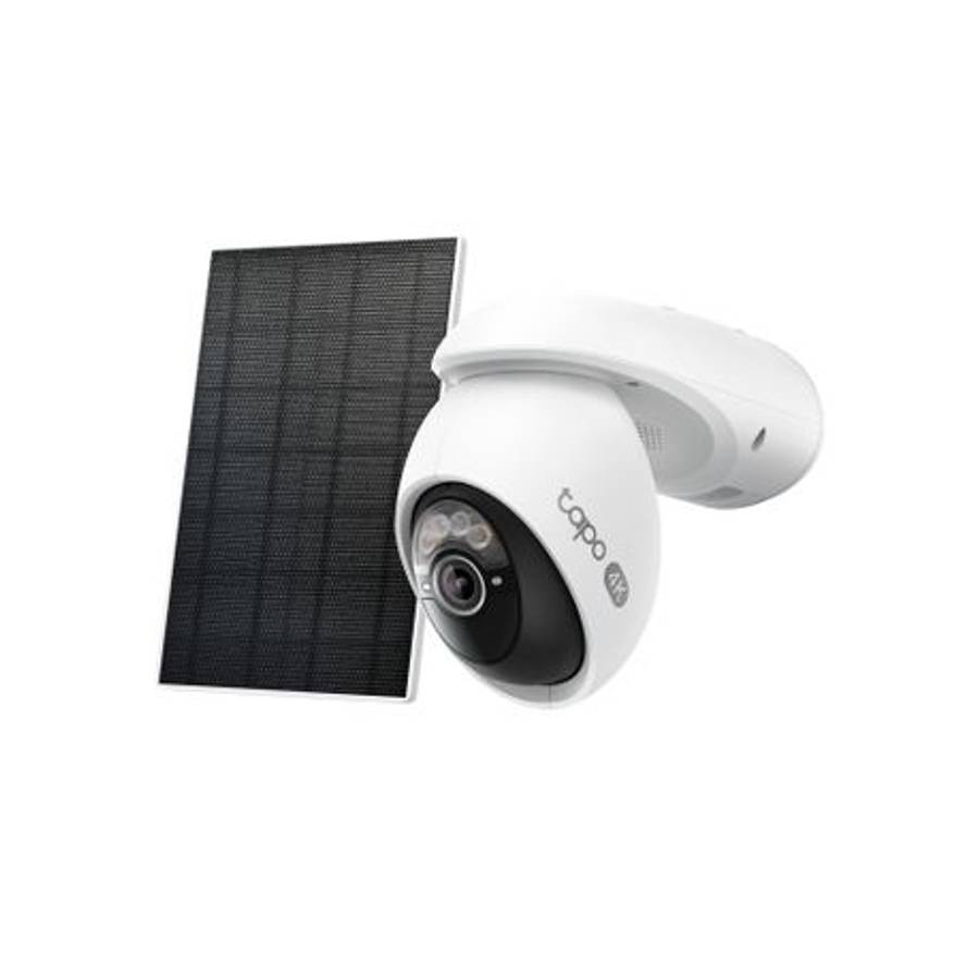 Tp-Link - Tapo C660 KIT 4K Solar-Powered Pan/Tilt Security Camera Kit - Tp-Link - Tapo C660 KIT 4...