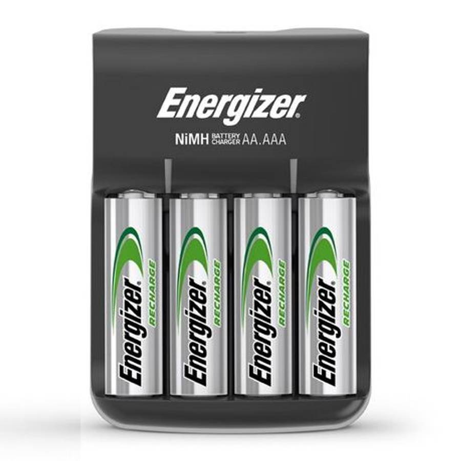 Energizer - Base Charger USB + 4x NiMH AA 1300mAh Batteries - Energizer - Base Charger USB + 4x N...
