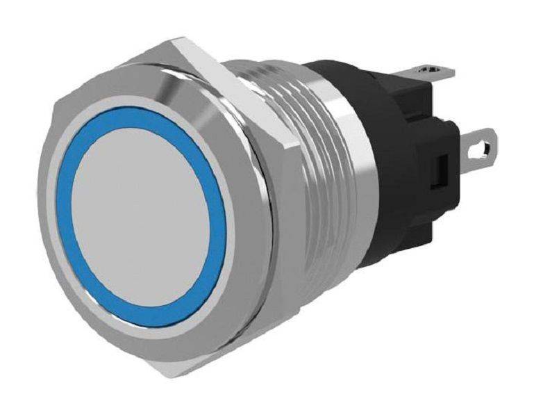 EAO (82-5151.2123) Vandal Resistant Switch, 19mm, 19 mm