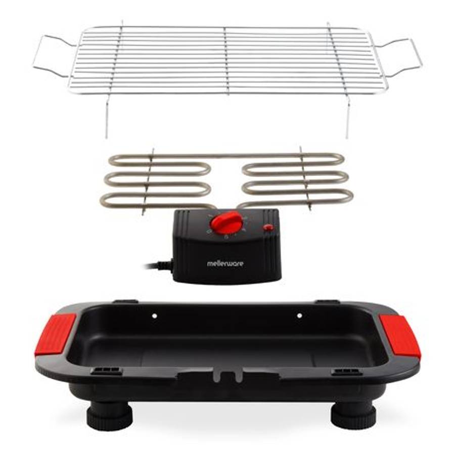 Mellerware - Grill Variable Temperature Control Black 2000W "Grill Master" - Mellerware - Grill V...