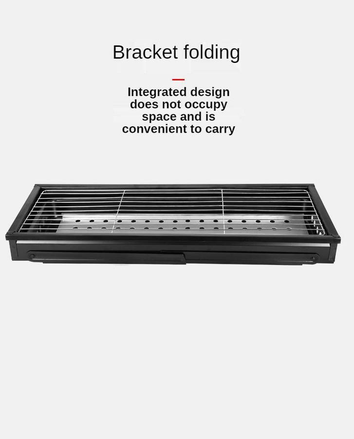 Foldable BBQ Grill Braai Stand (Grill Net 60cm x 22cm)