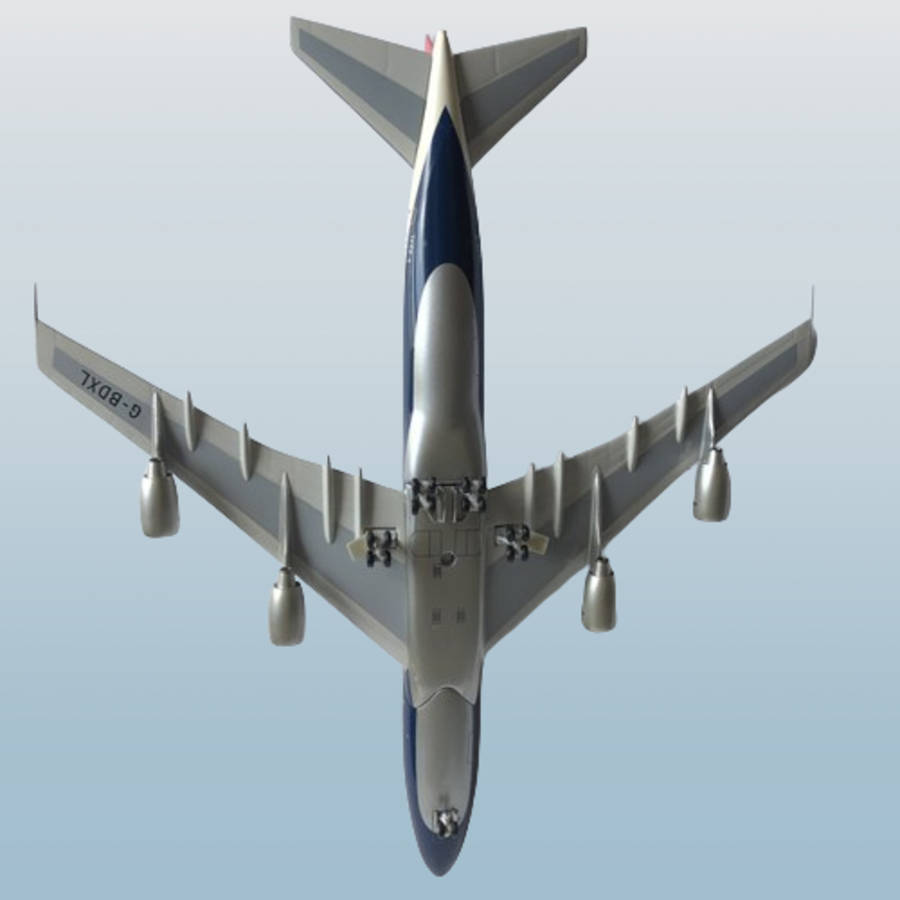 1:400 Scale, British Airways(British Air tours), Boeing 747, Display Model.
