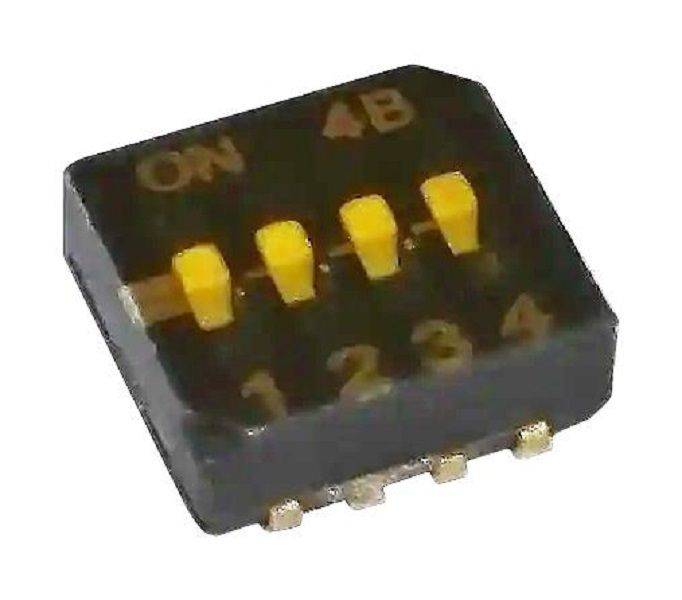 Cts (218-4LPSTJ) DIP / SIP Switch, SPST, 50 V, 100 mA