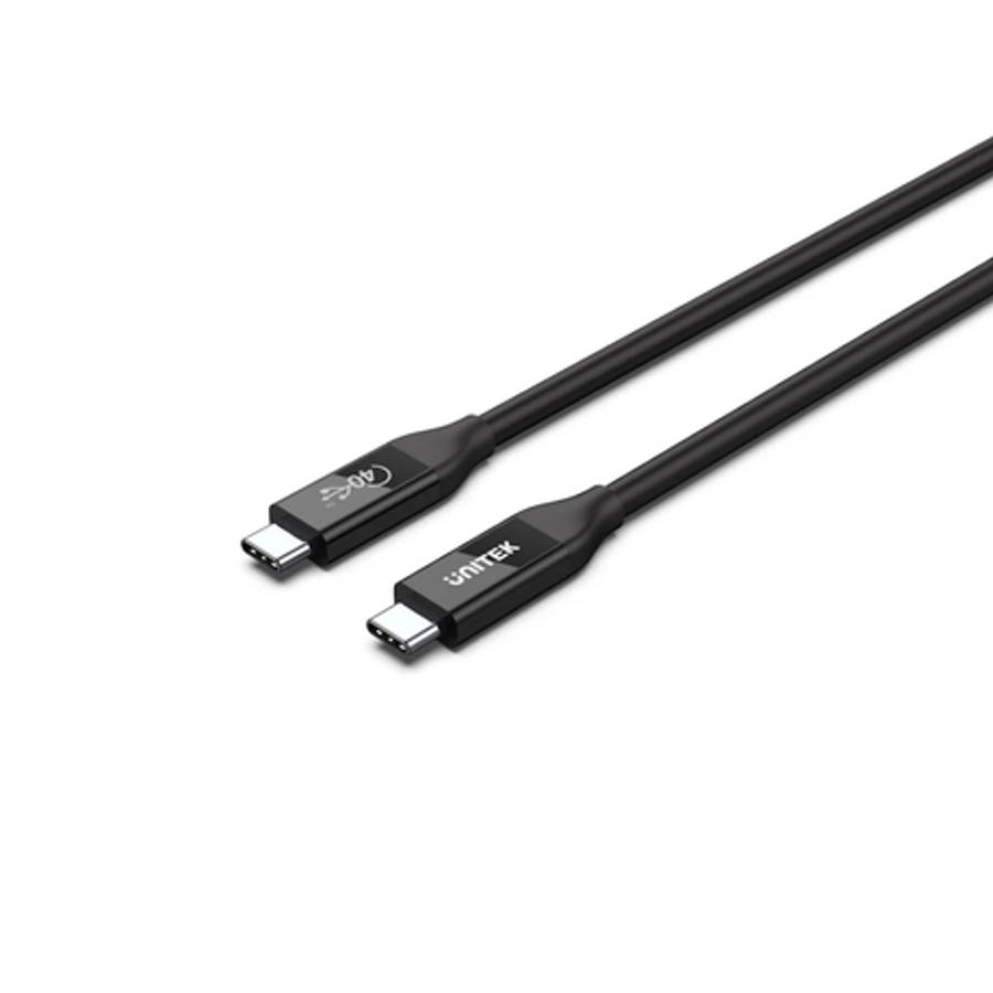 Unitek - USB 4-IF Certified 100W PD Fast Charging Cable 8K@60Hz 40Gbps 0.8m - Unitek - USB 4-IF C...