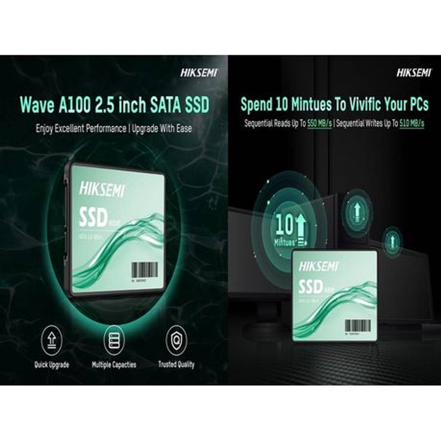 Hiksemi - Wave(S) 2.5 2TB SATAIII Solid State Drive - Hiksemi - Wave(S) 2.5 2TB SATAIII Solid Sta...