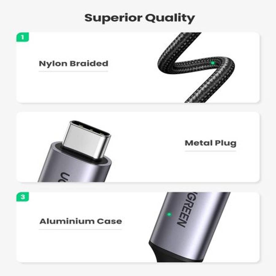 Ugreen - Type-C to 4K@60Hz HDMI 1.5m Cable - Ugreen - Type-C to 4K@60Hz HDMI 1.5m Cable