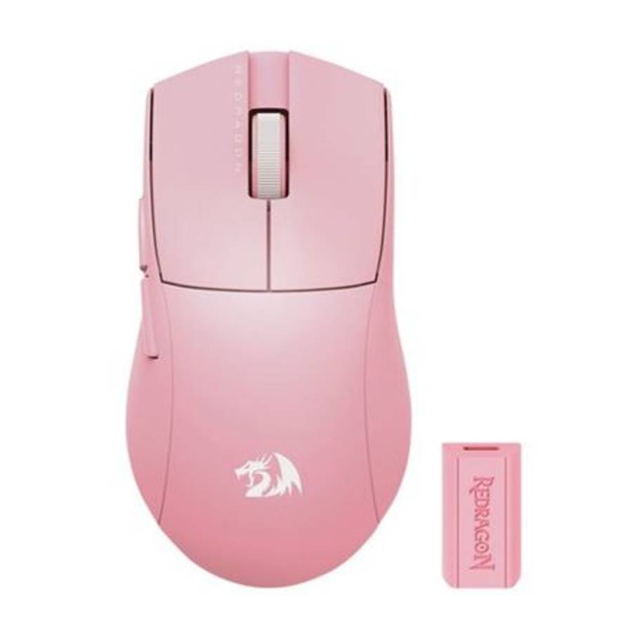 Redragon - M916 PRO 26000DPI 5-Button Wireless Gaming Mouse - Black - Pink - Redragon - M916 PRO ...
