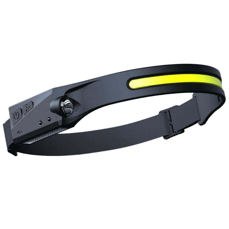 All perspectives induction headlamp