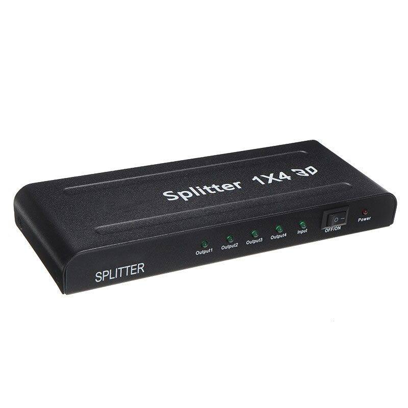 4K 1080P HDTV Splitter 1 x 4 3D Q-HD1400
