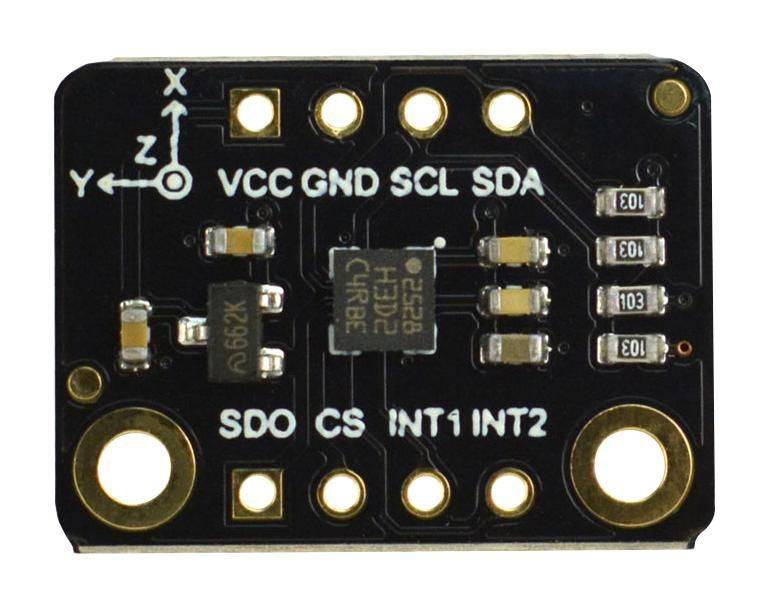 DFRobot (SEN0408) Accelerometer Board, Fermion, Triple Axis, I2C