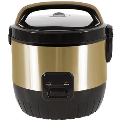 1.8lt Stainless Steel Rice Cooker and Warmer 3 in 1 Function Gold (PLEASE READ DESCRIPTION)