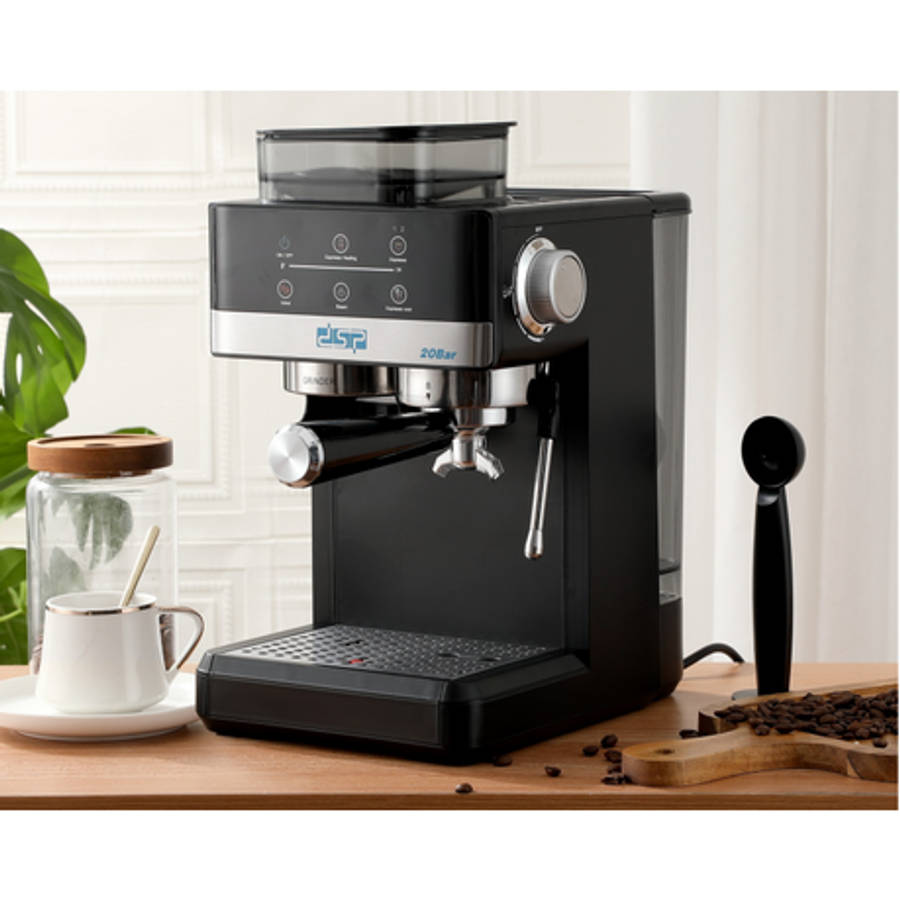 DSP Milk Froth Grinder Integrated Espresso Coffee Machine-20 Bar