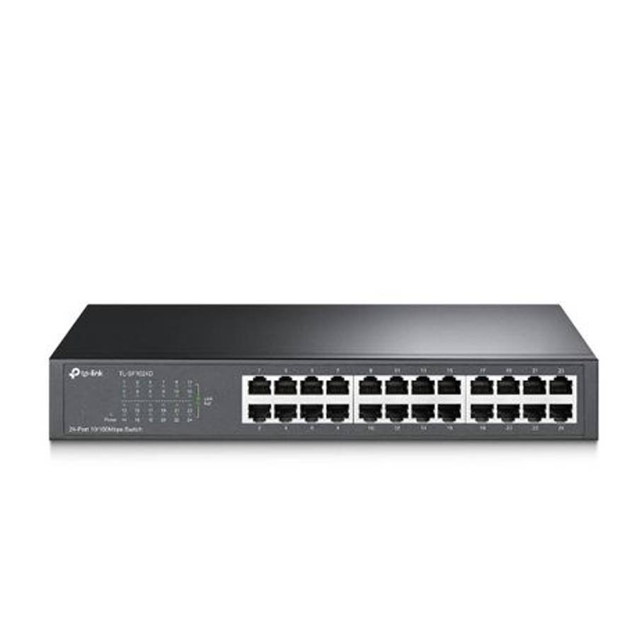 Tp-Link - TL-SF1024D 24-port 10/100Mbps Desktop/Rackmount Switch - Tp-Link - TL-SF1024D 24-port 1...