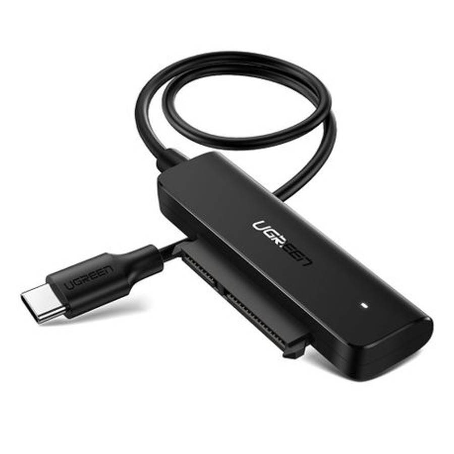 Ugreen - CM321 USB Type-C to 2.5" SATA HDD/SSD Converter Cable 5Gbps-Black - Ugreen - CM321 USB T...