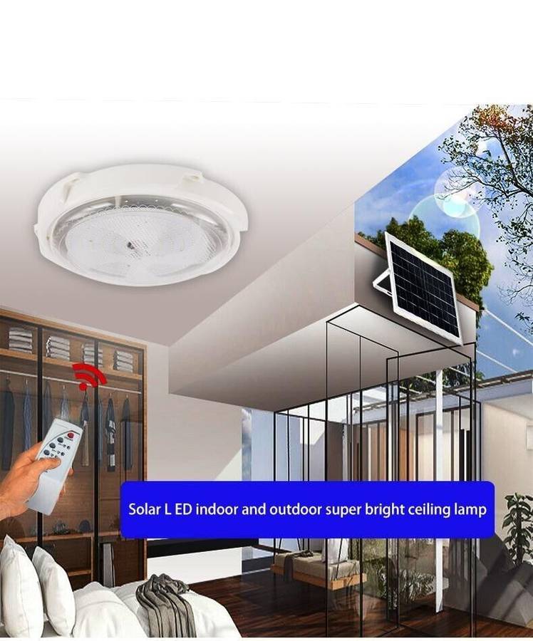 Outdoor Indoor wall solar led ceiling light -50w