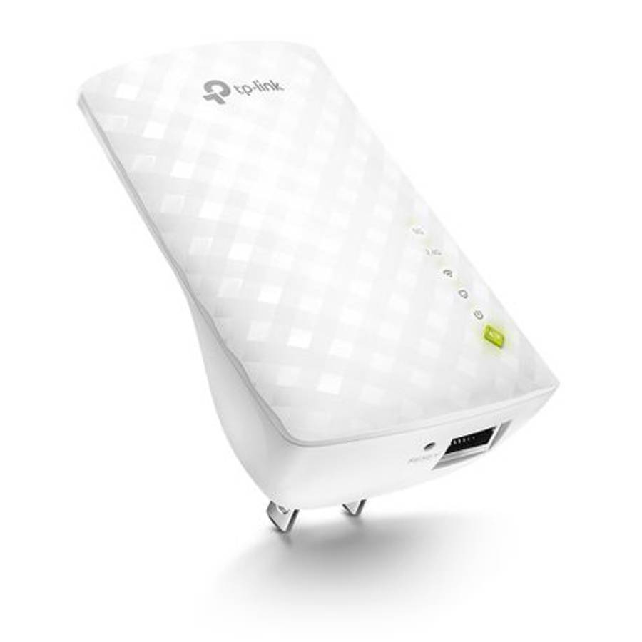 Tp-Link - RE220 Dual-Band Wireless Mini Wall- Mounted Wi-Fi Range Extender - Tp-Link - RE220 Dual...