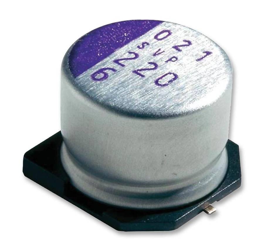 Vishay (MAL218097504E3) Polymer Aluminium Electrolytic Capacitor, 100 µF