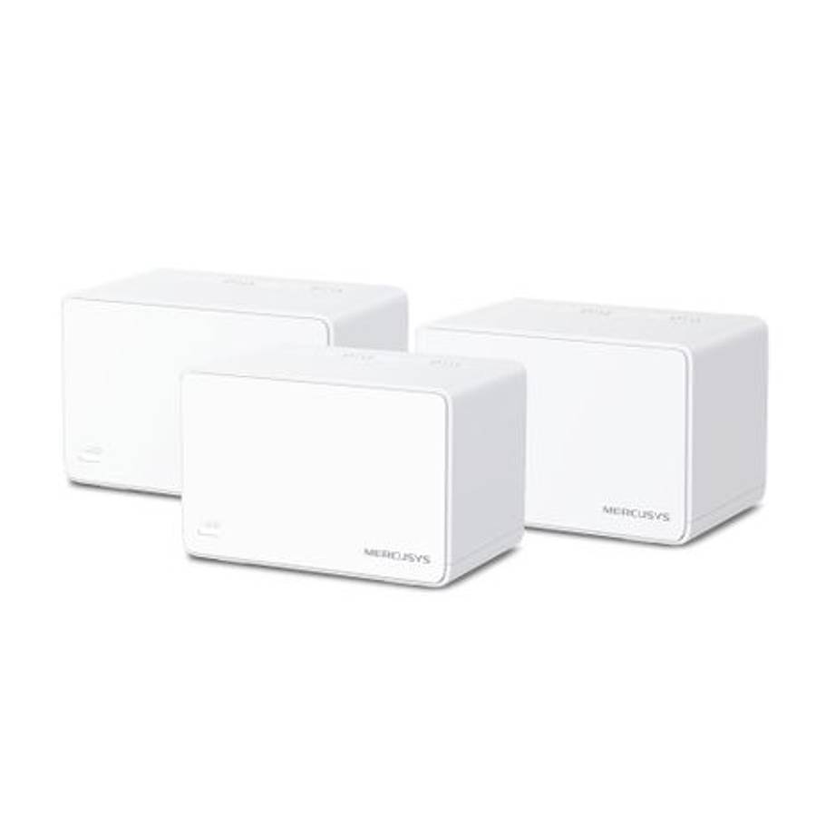 Tp-Link - Mercusys - Halo H80X(3-Pack) AX3000 WiFi 6 Mesh System - Tp-Link - Mercusys - Halo H80X...