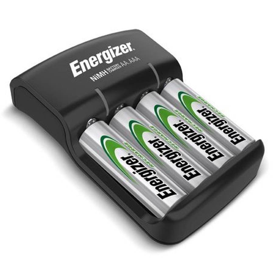 Energizer - Base Charger USB + 4x NiMH AA 1300mAh Batteries - Energizer - Base Charger USB + 4x N...
