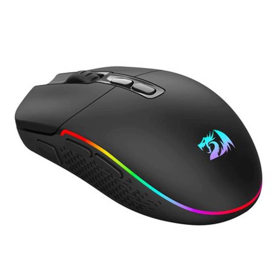 Redragon - M719 Pro Invader 10000DPI 2.4GHz Wireless Gaming Mouse - Black - Redragon - M719 Pro I...
