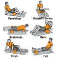 Jack Brown Sports Foam Roller - Grey
