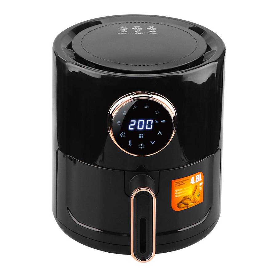 Beautiful Round Multi-Function Non-Stick Electric Air Fryer - 4.8L