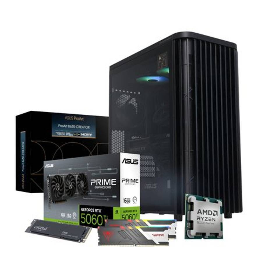 PCBuilder - Ryzen 7 9700X Monet Windows 11 Creator PC - PCBuilder - Ryzen 7 9700X Monet Windows 1...