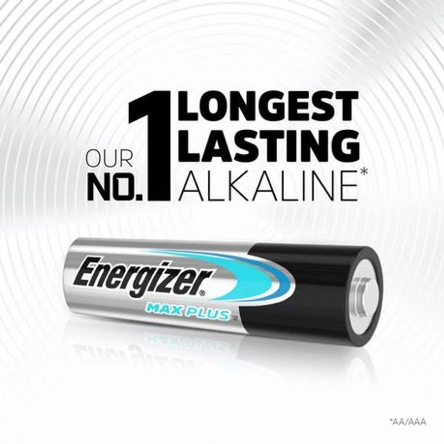 Energizer - 1.5v MAX Plus Alkaline AAA Battery Card 4 - Energizer - 1.5v MAX Plus Alkaline AAA Ba...