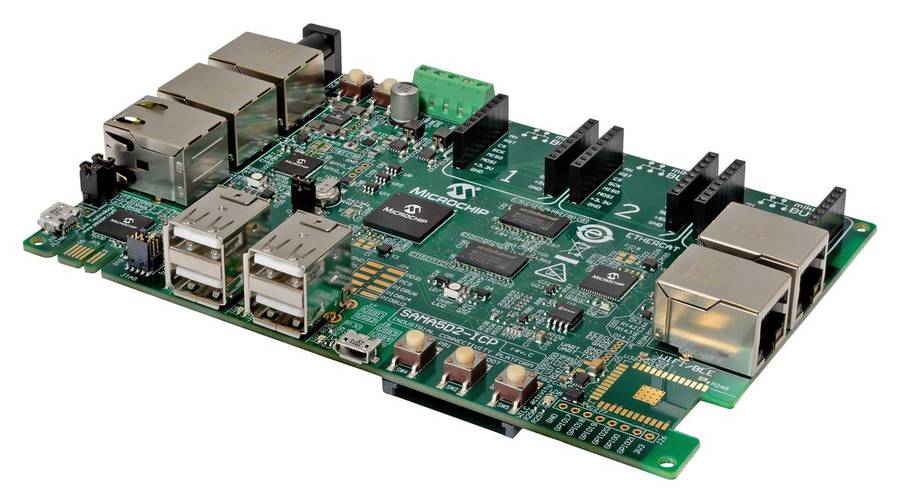 Microchip (EV26C77A) Eval Board, 32bBit, ARM Cortex-A5
