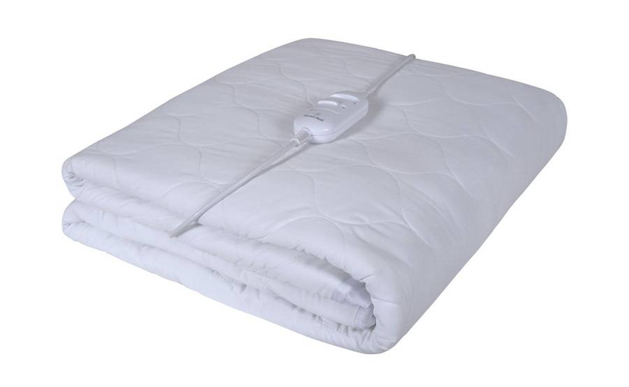 Bennett Read Single Quilted Cotton Electric Blanket - New